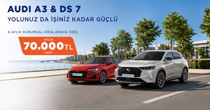 AUDI A3 & DS 7 Yolunuz da İşiniz Kadar Güçlü   